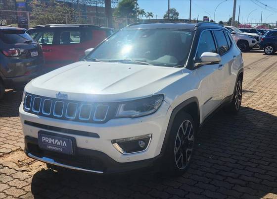 JEEP COMPASS 2.0 16V FLEX LIMITED AUTOMÁTICO JEEP COMPASS 2.0 16V FLEX LIMITED AUTOMÁTICO
